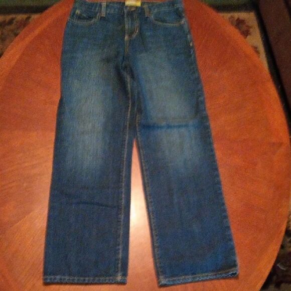 Old Navy Blue Straight Jeans Classic Denim Style - Picture 1 of 4